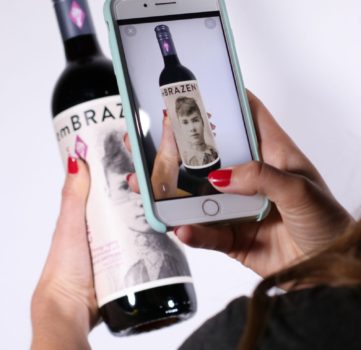 Wine Label with augmented reality
