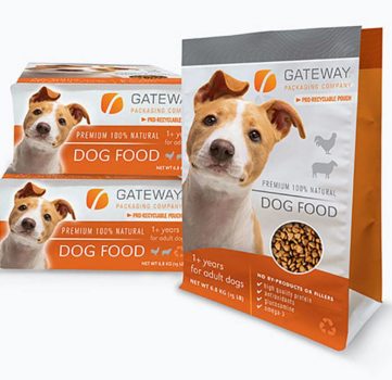 Flexible Packaging created for dog food
